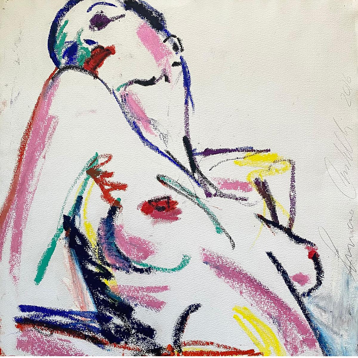 Portrait Femme - Luciano Castelli 